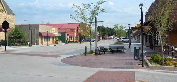Historic Downtown Branson Streetscape