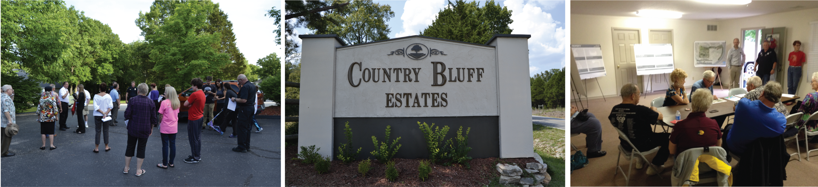Country Bluff Neighborhood Projects